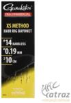 Gamakatsu Pro Commercial XS Method Eyed Ready Rig - Előkötött Horog 14-es Méretű Horoggal Csalitüskével (185247-1411-19)