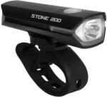 BikeFun Stone 200 USB-ről tölthető első lámpa, Power LED, 200 lumen, fekete