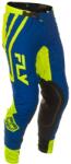 FLY Racing Pantaloni motocross FLY Racing Lite Lancer albastru-galben fluo (AIM171-0259)