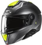 HJC Casca de motocicleta HJC i91 Arven MC3HSF Flip Up Gri-Negru-Galben Fluo (HJC154773)