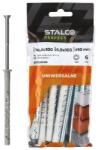 Stalco Perfect 8x100mm 5, 5x105mm T25 6db befúrható műanyag dübel csavarral (BTXS08100)