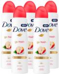 Dove Go Fresh Apple, deodorant spray femei, 5 x 250 ml (6914)