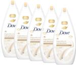 Dove Seta Preziosa, gel de dus hidratant, 5 x 450 ml (45814)