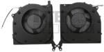 Delta Lenovo Legion 5-17IMH05H 5-17IMH05 5-17ARH05H 5 5I 15IMH05 Y7000 2020 series DC28000FAF0 FM9H DC28000FBF1 FM9J 4 pin processzor/CPU + videókártya/GPU hűtő/ventilátor/fan szett