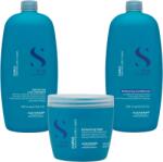 ALFAPARF Kit ingrijire completa pentru par cret sau ondulat Alfaparf Semi di Lino Curls Enhancing, Salon Size