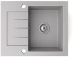  Gránit mosogatótálca NERO Monza + szifon (szürke) (M574-470S0)