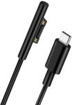 Microsoft Surface Pro 7/6/5/4/3 Book/Book 2 USB-C Type-C Power töltő kábel (surface_charger)