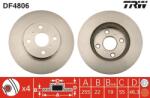 TRW féktárcsa TRW DF4806 for TOYOTA, SCION (DF4806)