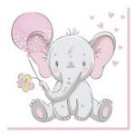 Maki Szalvéta 33x33cm 20db, Kislány (LUFI833707)