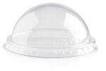 Poloplast Capac Dome pentru Pahare Beppino, Transparent, O 8.9 x H 4 cm, Set 50 buc (40392) Pahar