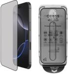 GUESS Folie pentru iPhone 16 - Guess Privacy 2.5D Outline (GUTGP16SBOKGCIP) - Negru