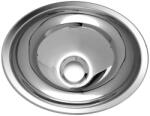 Carbest Chiuveta ovala de inox, 270 x 340 mm