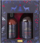  Set LaQ Merry Christmas, gel de duș, 500 ml + loțiune pentru corp și mâini, 300 ml