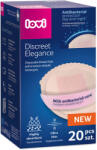  Lovi Discreet Elegance, tampoane pentru sâni, antibacteriene, bej, 20 bucăți