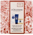 L'Occitane Shea Butter Discovery Gift Set set: Cremă de mâini Shea Butter Hand Cream 30 ml + cremă de corp Shea Butter Ultra Rich Body Cream 20 ml + săpun solid Shea Milk Extra Rich Soap 100 g pentru femei