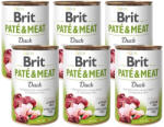 Brit Pate & Carne cu rață 6x400g