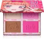 Rude Cosmetics Manga Face Palette multifunkciós arc paletta az arcra árnyalat Sweetheart Sawa-Chan 11.2 g