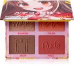 Rude Cosmetics Manga Face Palette multifunkciós arc paletta az arcra árnyalat Rebel Rudeko 11.2 g