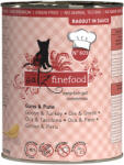 Catz Finefood 6x380g catz finefood Ragout No. 603 liba & pulyka nedves macskatáp