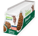 Natural Trainer 22x85g Natural Trainer Straccetti Adult csíkok szószban nedves macskatáp - Lazac
