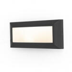 LUTEC LED Lámpatest Oldalfali 11 W Meleg Fehér Matt Fekete Kültéri Ip54 Lutec Helena