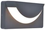 LUTEC LED Lámpatest Oldalfali 14 W Meleg Fehér Szürke Kültéri Ip54 Lutec Lups