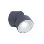 LUTEC Trumpet LED Lámpatest Oldalfali 8 W Természetes Fehér Fekete Kültéri Ip54