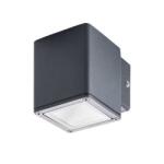 Kanlux LED Lámpatest Oldalfali Gu10 Foglalat Antracit Kültéri Ip44 Gori