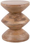 Leitmotiv Măsuță auxiliară rotundă din lemn masiv de mango ø 35 cm Totem - Leitmotiv Masa de cafea