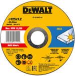 DEWALT Vágókorong fémre 125 x 1, 2 x 22, 2 mm inox A60TBF (DT42340Z-QZ) - szerszamplaza