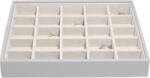 Stackers Casetă pentru bijuterii Stackers cu 25 compartimente classic gri pietros (74493)