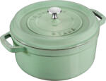 Staub Oală La Cocotte 3, 8 l verde mentă de fontă (40505-364-0)