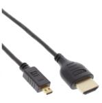 InLine Cablu slim HDMI la micro HDMI-D 4K 0.5m, InLine IL17555D (IL17555D)