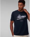 Aeronautica Militare Tricou Bluemarin Cu Imprimeu Pentru Bărbați Aeronautica Militare