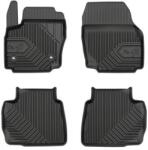 FroGum Ford Mondeo IV Frogum No77 fekete 3D hótálcás TPE gumiszőnyeg szett 77408449
