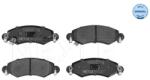 MEYLE set placute frana, frana disc MEYLE 025 232 5316/W - automobilus