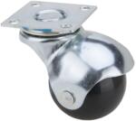 Evotools Roata Mobila Pivotanta cu Flansa si Bila (4 bucati) (679663)