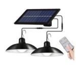  LED Lámpatest Lámpatestx2 200 Lumen Napelemes Távirányítóval Ideg Fehér Ip44