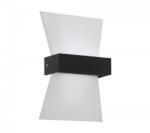 EGLO LED Lámpa Oldalfali 4.8 W Meleg Fehér Antracit Kültéri Ip44 Eglo Albenza 98717