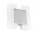 EGLO LED Lámpatest Oldalfali 2x4.8 W Meleg Fehér Matt Nikkel Kültéri Ip44 Eglo Sitia 95987