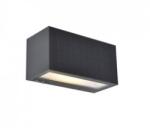 LUTEC LED Lámpatest Oldalfali 8.2 W Napelemes Meleg Fehér Szürke Kültéri Ip44 Lutec Inka