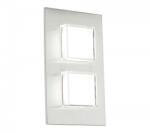 EGLO LED Lámpa Oldalfali 2x2.5 W Meleg Fehér Nemesacél Kültéri Ip44 Eglo Pias 93365
