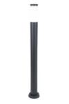 LUTEC LED Lámpatest Állólámpa 110 cm E27 Foglalat Sötét Szürke Kültéri Ip44 Lutec Stelo