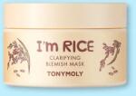 Tony Moly Világosító rizses maszk problémás bőrre I'm Rice Clarifying Blemish Mask - 100 ml