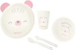 Kikkaboo Сет за хранене Kikkaboo - Bear with me, Pink (31302040134)
