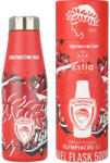 Estia Home Art Travel Flask Save the Aegean Reciclabilă Sticlă Termos Oțel Inoxidabil Fără BPA 500ml Olympiacos BC Edition Together We Fight 00-27162 (00-27162)