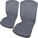 Autoline Set Huse Spătar Scaune Auto 2 Bucăți Prosop Cover Up Gri 9990000002795 (9990000002795)