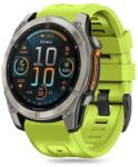 Tech-Protect szilikon szíj Garmin Fenix 5 / 6 / 6 Pro / 7 / 8 (47 mm) / E - zöld