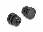 Delock Ventillációs csatlakozó M6 fekete 2 db. (60477)