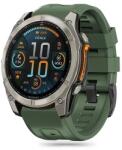 Tech-Protect szilikon szíj Garmin Fenix 5X / 5X Plus / 6X / 6X Pro / 7X / 8 (51 mm) készülékhez - zöld